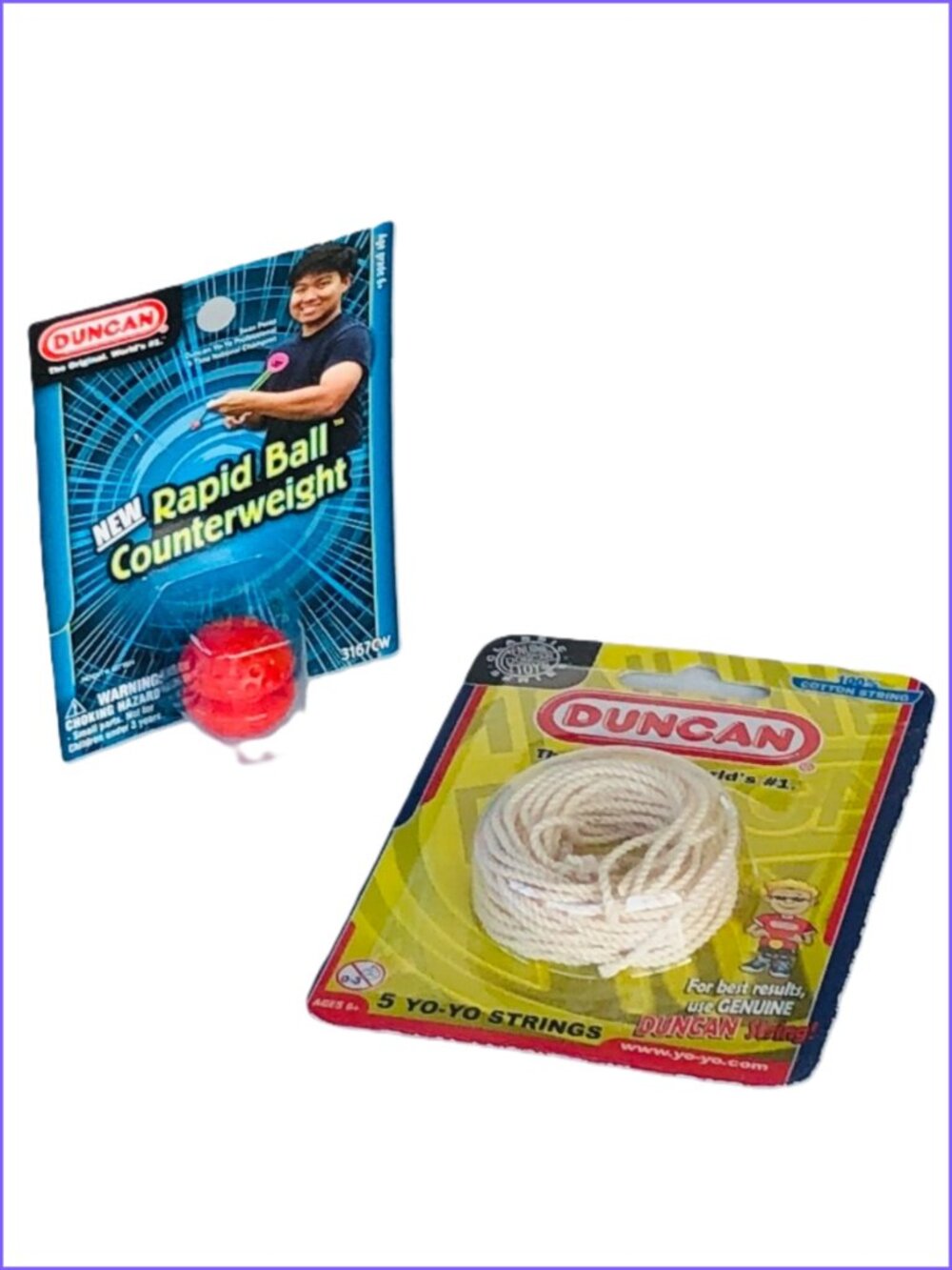 Set of 2  Duncan Yo-Yo Accessories  New Sealed